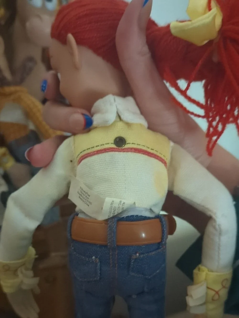 Woody and Jessie Doll Set - Yellow & White No string